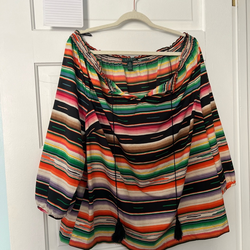 Lauren Ralph Lauren 2X Blouse
